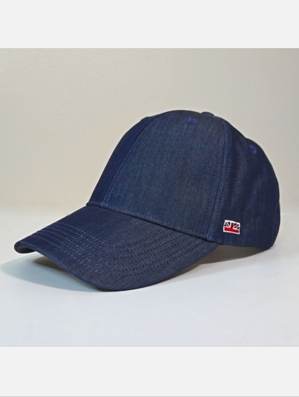 Ben Sherman Men's Blue Denim Chambray Baseball Cap ~ EUC